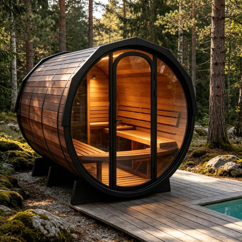 Премиум-сауна на заказ, деревя – обзор и цена Spa Wellness Gym